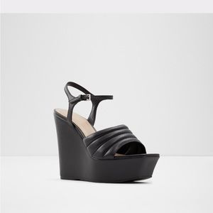 Aldo high heel black shoes